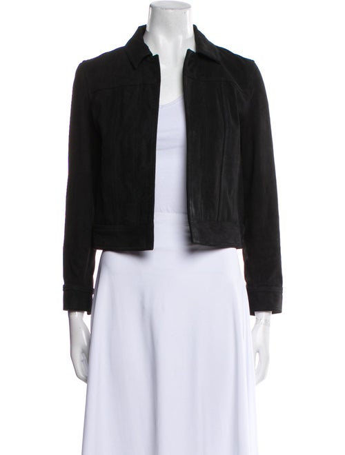 Theory Lamb Leather Evening Jacket