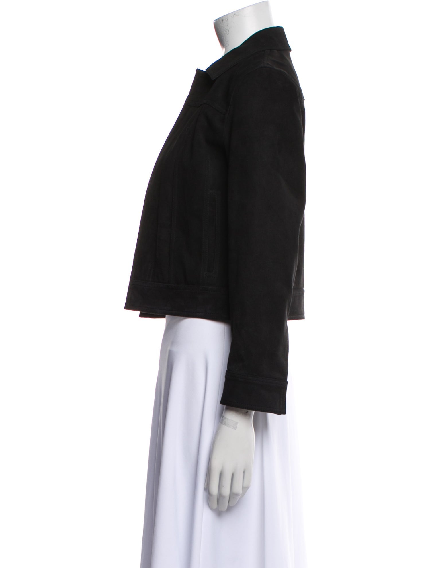 Theory Lamb Leather Evening Jacket