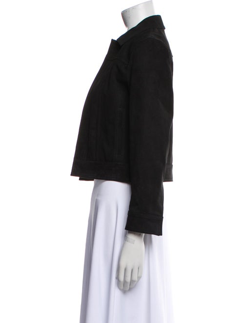 Theory Lamb Leather Evening Jacket