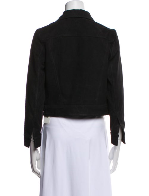 Theory Lamb Leather Evening Jacket