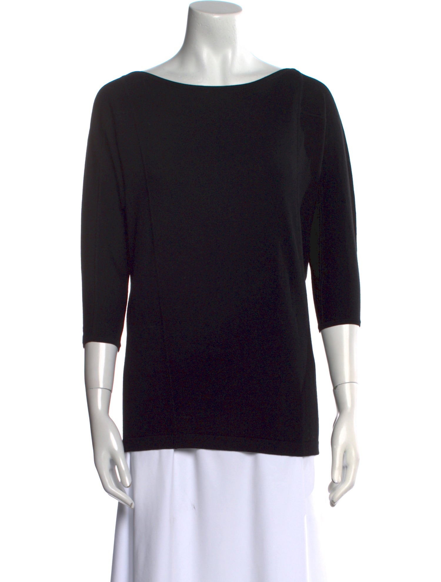 Theory Wool Bateau Neckline Sweater