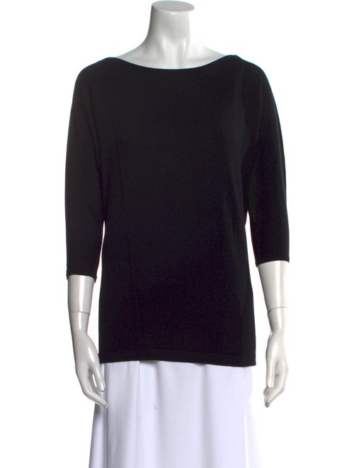 Theory Wool Bateau Neckline Sweater