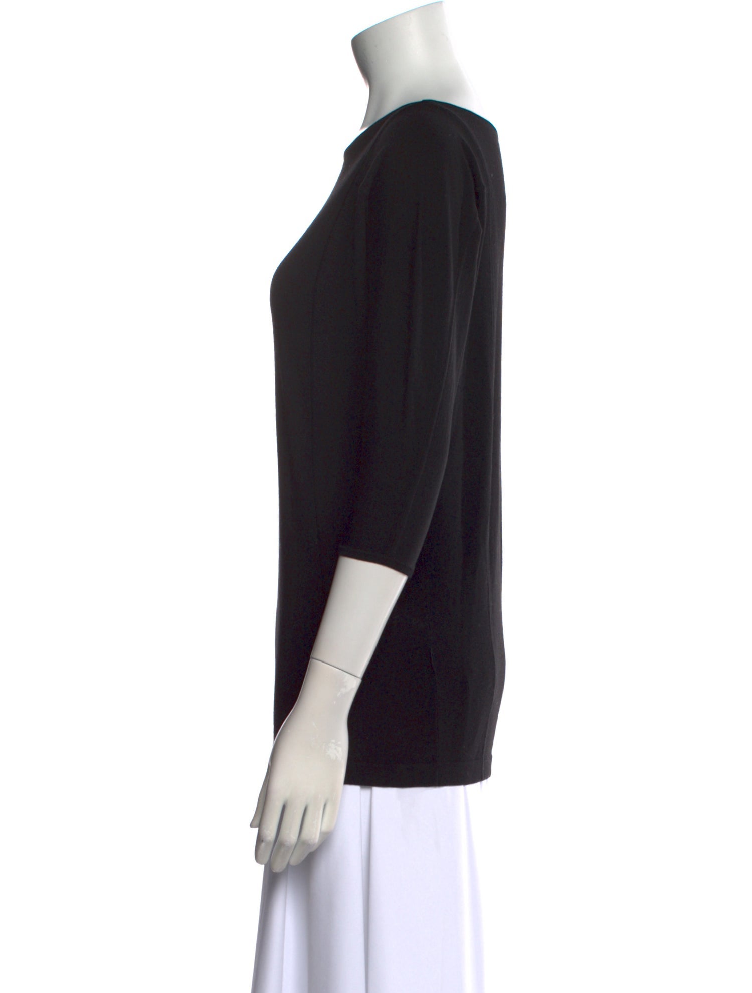 Theory Wool Bateau Neckline Sweater