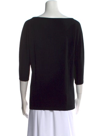 Theory Wool Bateau Neckline Sweater