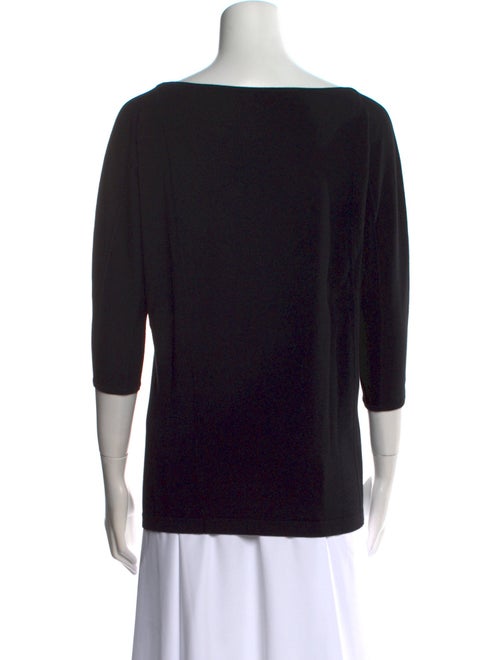 Theory Wool Bateau Neckline Sweater