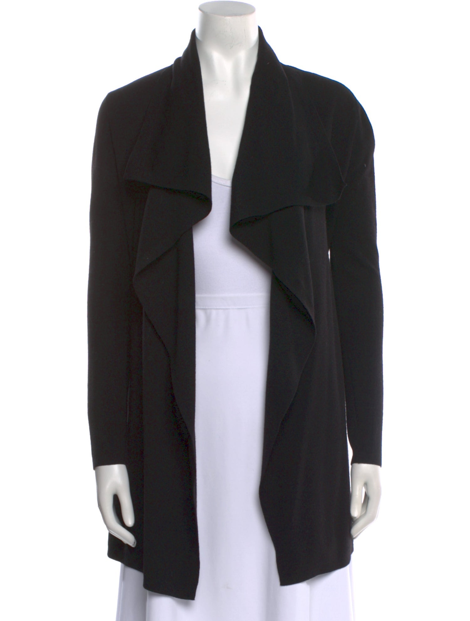 Theory Wool Open Front Sweater