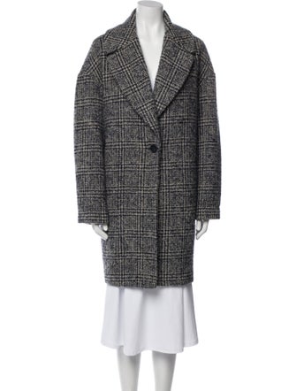 Theory Tweed Pattern Coat