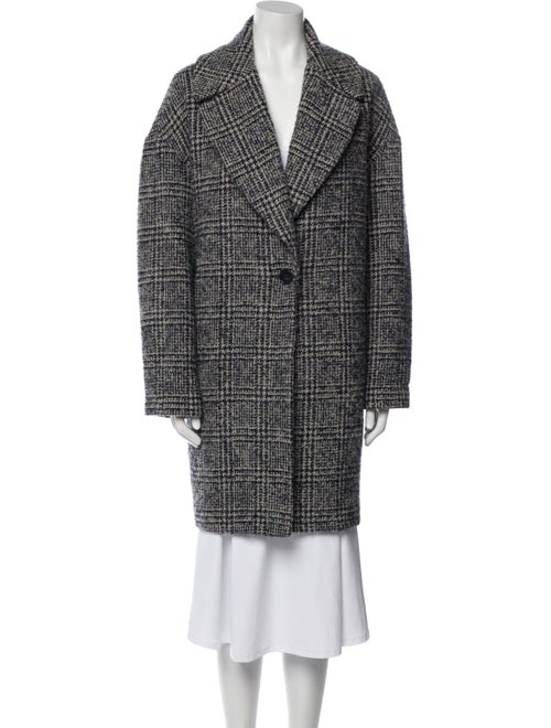 Theory Tweed Pattern Coat