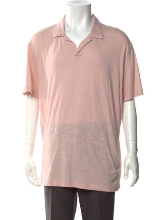 Theory Collar Short Sleeve Polo Shirt