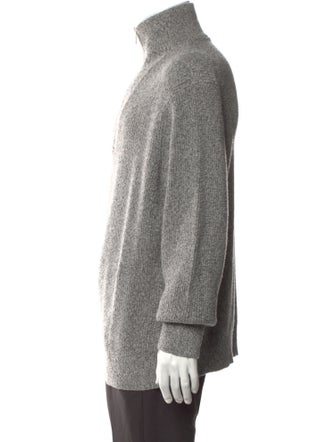 Theory Wool Turtleneck Polo Sweater