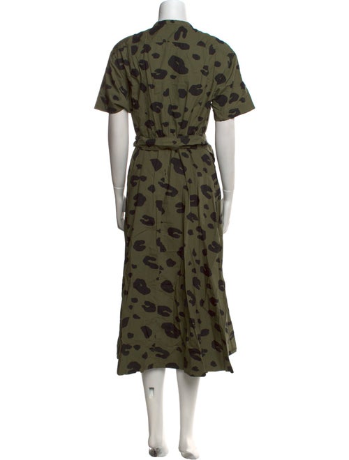 Theory Printed Long Dress