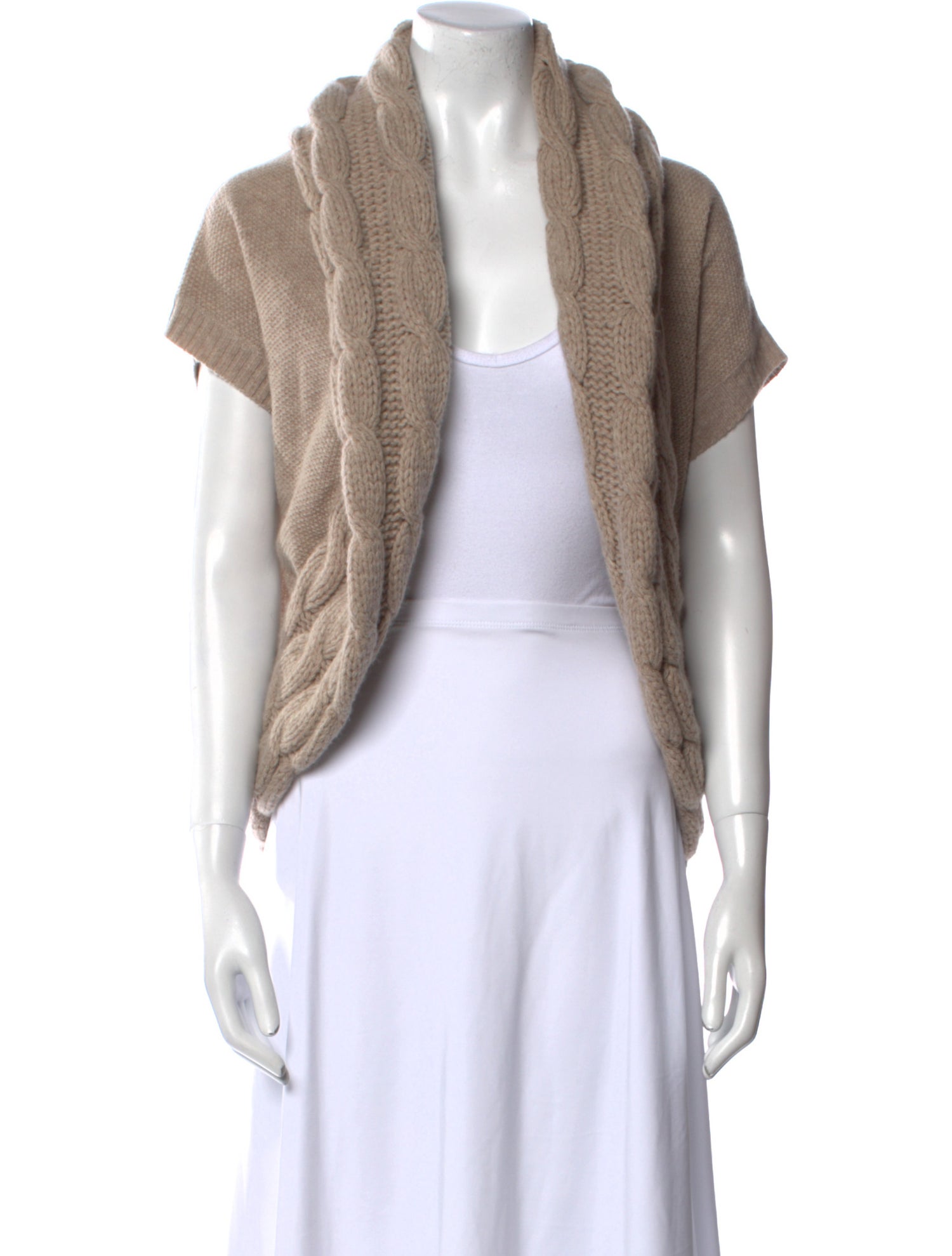 Theory Wool Open Front Sweater