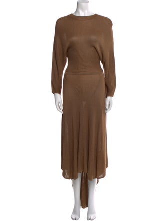 Theory Crew Neck Long Dress