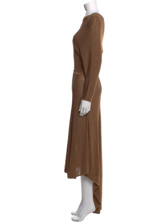 Theory Crew Neck Long Dress