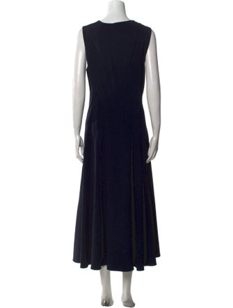 Theory Crew Neck Long Dress