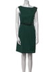 Theory Bateau Neckline Mini Dress