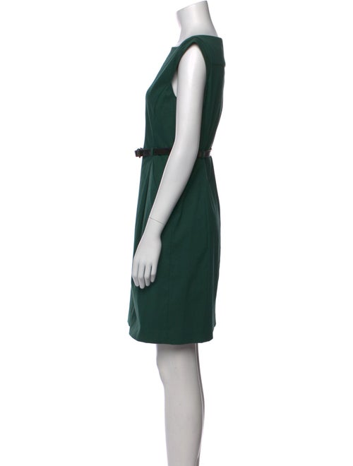 Theory Bateau Neckline Mini Dress