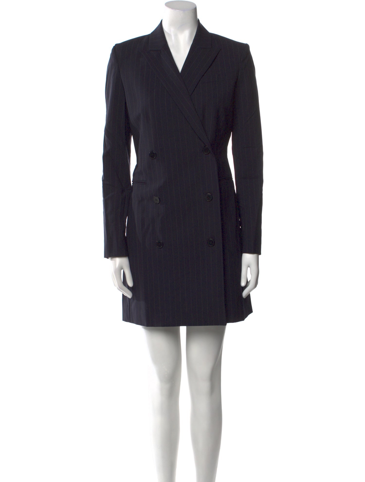 Theory Virgin Wool Mini Dress