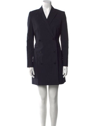 Theory Virgin Wool Mini Dress