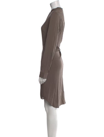 Theory Silk Knee-Length Dress