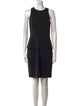 Theory Virgin Wool Knee-Length Dress