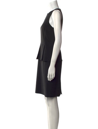 Theory Virgin Wool Knee-Length Dress