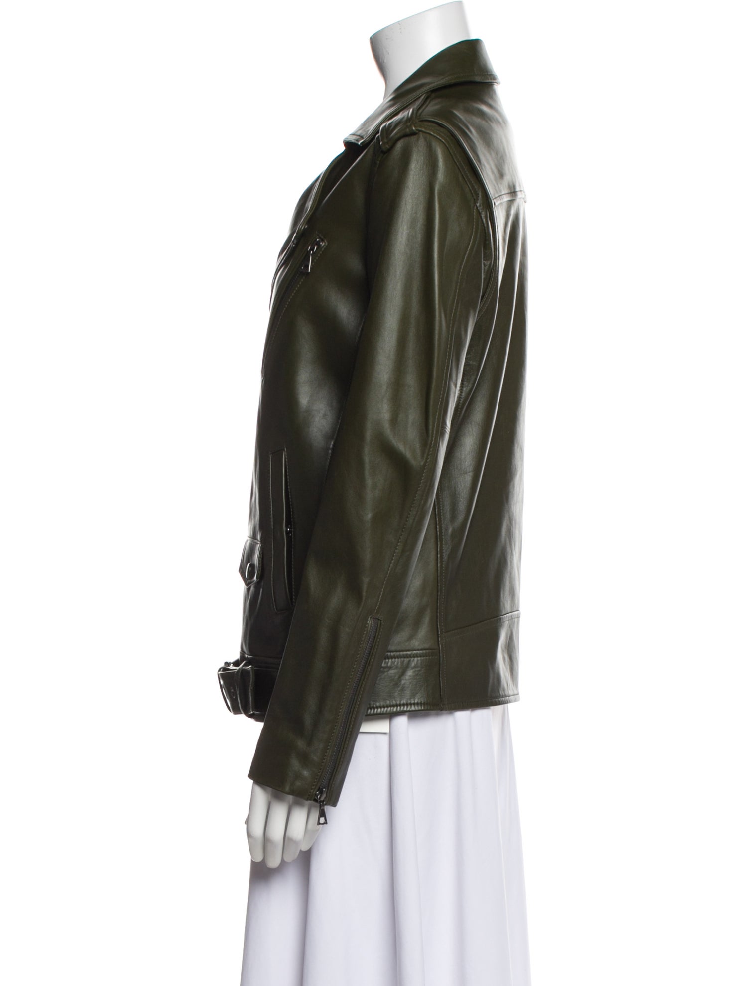Theory Leather Biker Jacket