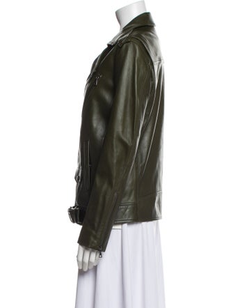 Theory Leather Biker Jacket