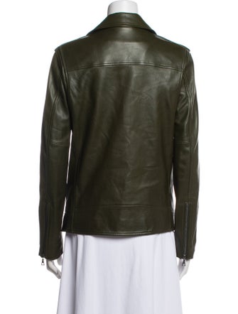 Theory Leather Biker Jacket