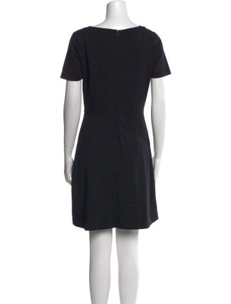 Theory Scoop Neck Mini Dress