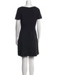 Theory Scoop Neck Mini Dress