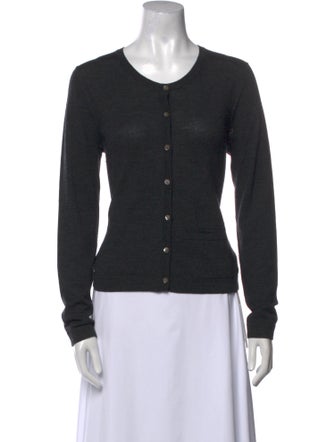 Theory Wool Scoop Neck Sweater