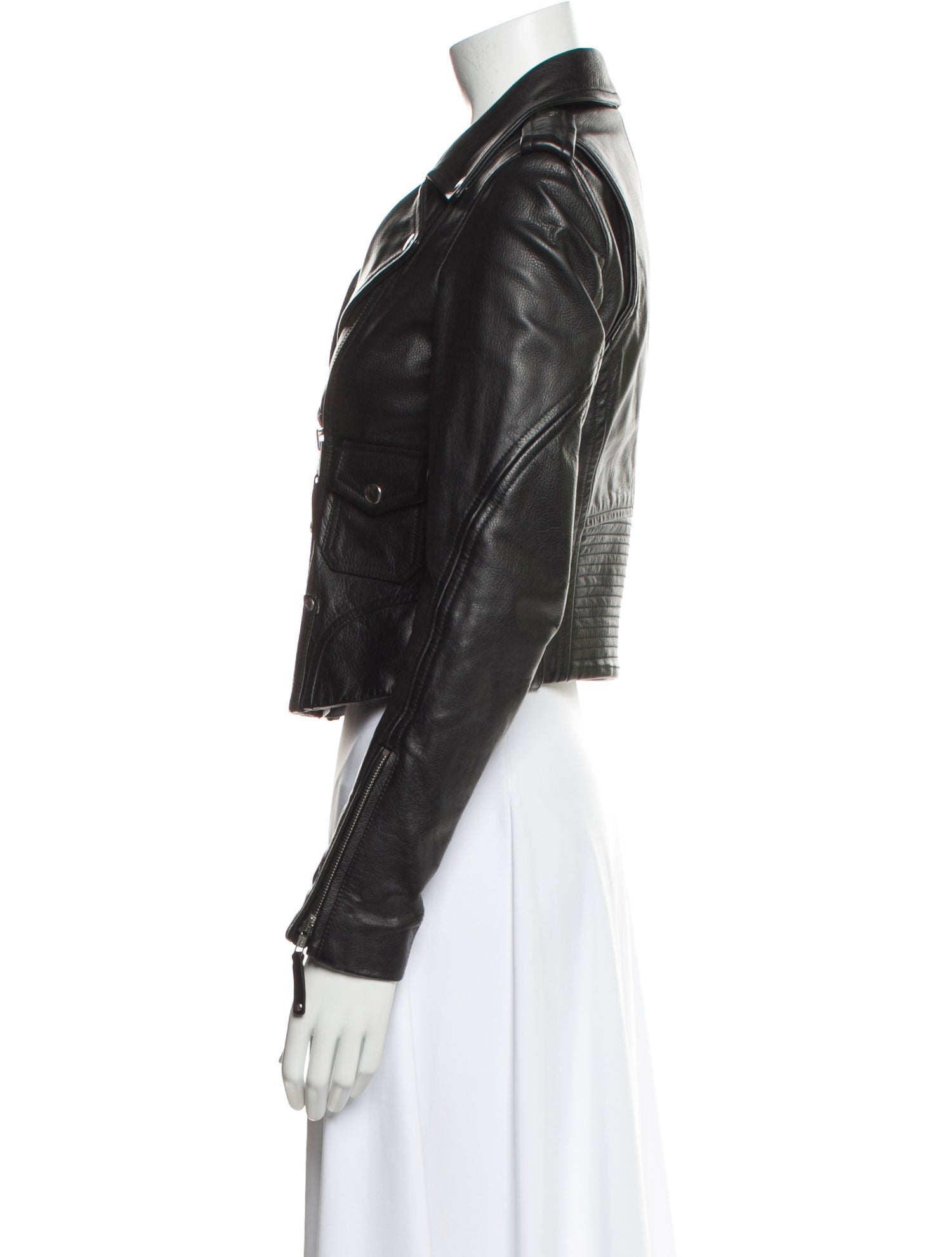 Theory Leather Biker Jacket