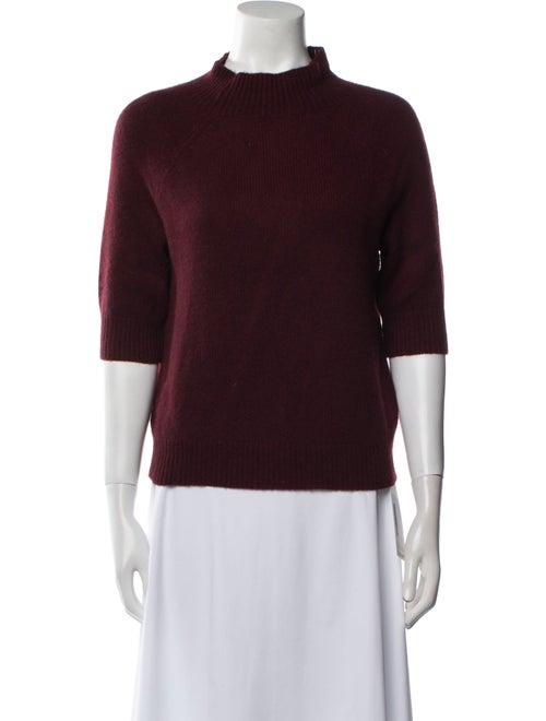Theory Cashmere Mock Neck Sweater