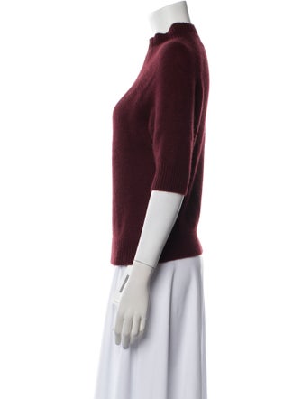 Theory Cashmere Mock Neck Sweater