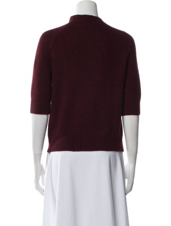 Theory Cashmere Mock Neck Sweater