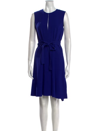 Theory Crew Neck Knee-Length Dress