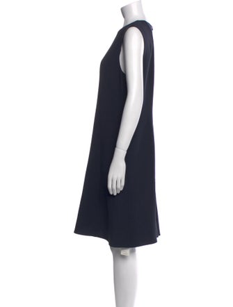 Theory Crew Neck Knee-Length Dress