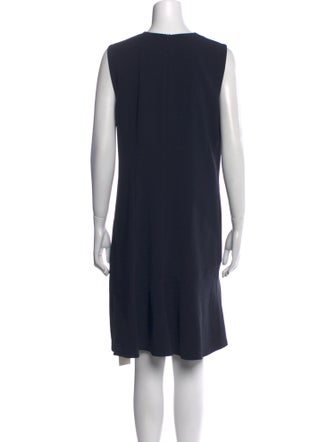 Theory Crew Neck Knee-Length Dress