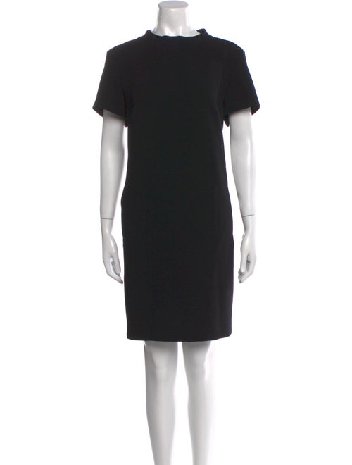 Theory Mock Neck Mini Dress