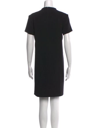 Theory Mock Neck Mini Dress