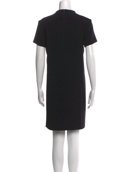 Theory Mock Neck Mini Dress