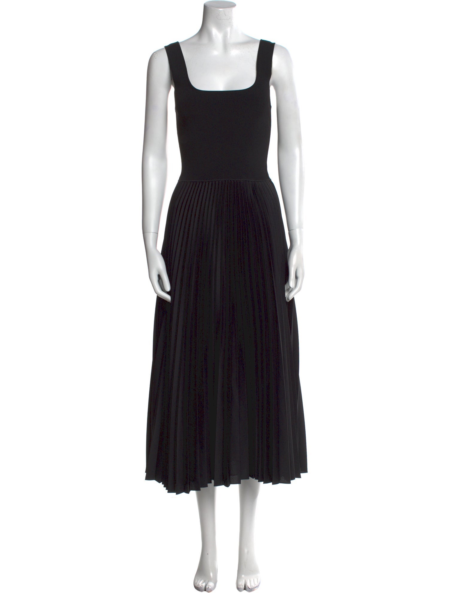 Theory Square Neckline Long Dress