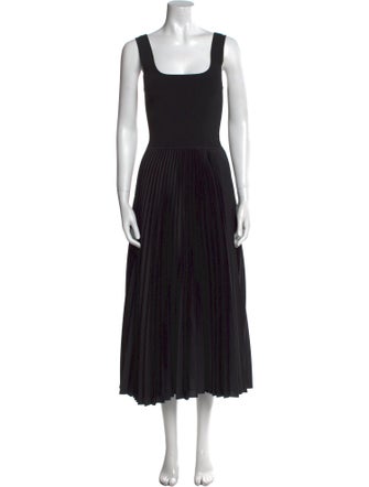 Theory Square Neckline Long Dress