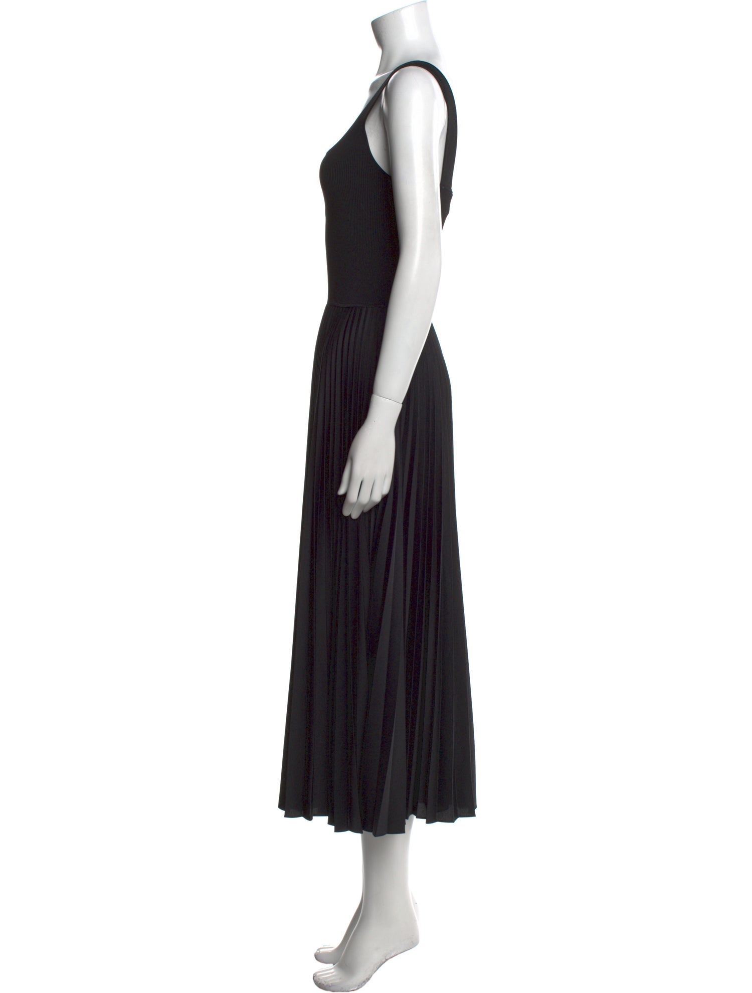 Theory Square Neckline Long Dress