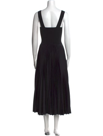 Theory Square Neckline Long Dress