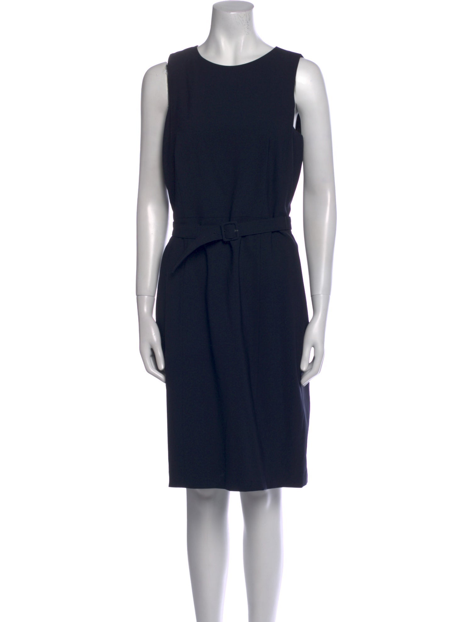 Theory Virgin Wool Knee-Length Dress