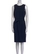 Theory Virgin Wool Knee-Length Dress