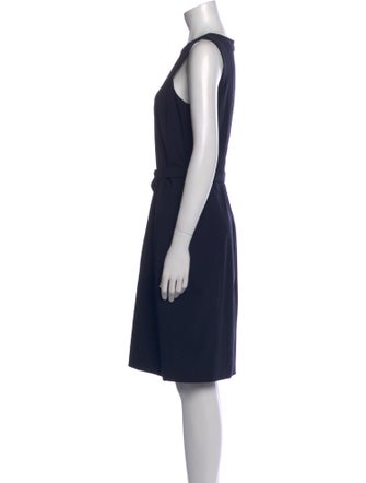 Theory Virgin Wool Knee-Length Dress