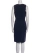 Theory Virgin Wool Knee-Length Dress